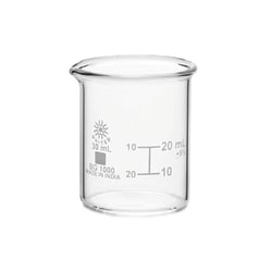 United Scientific Borosilicate Glass Low Form Beakers 30 mL | Buy Online | United Scientific&trade; | Fisher Scientific
